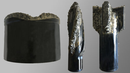 Example of fishing tools used in the oil and gas industry.