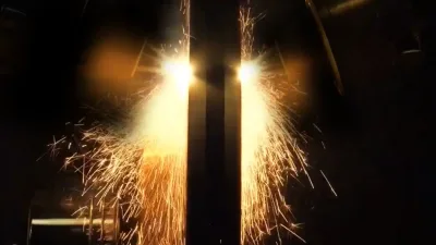 制动盘的激光熔覆工艺正全力进行中